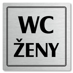 Piktogram WC ženy